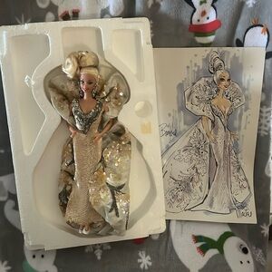 Platinum Barbie designed by Bob Mackie